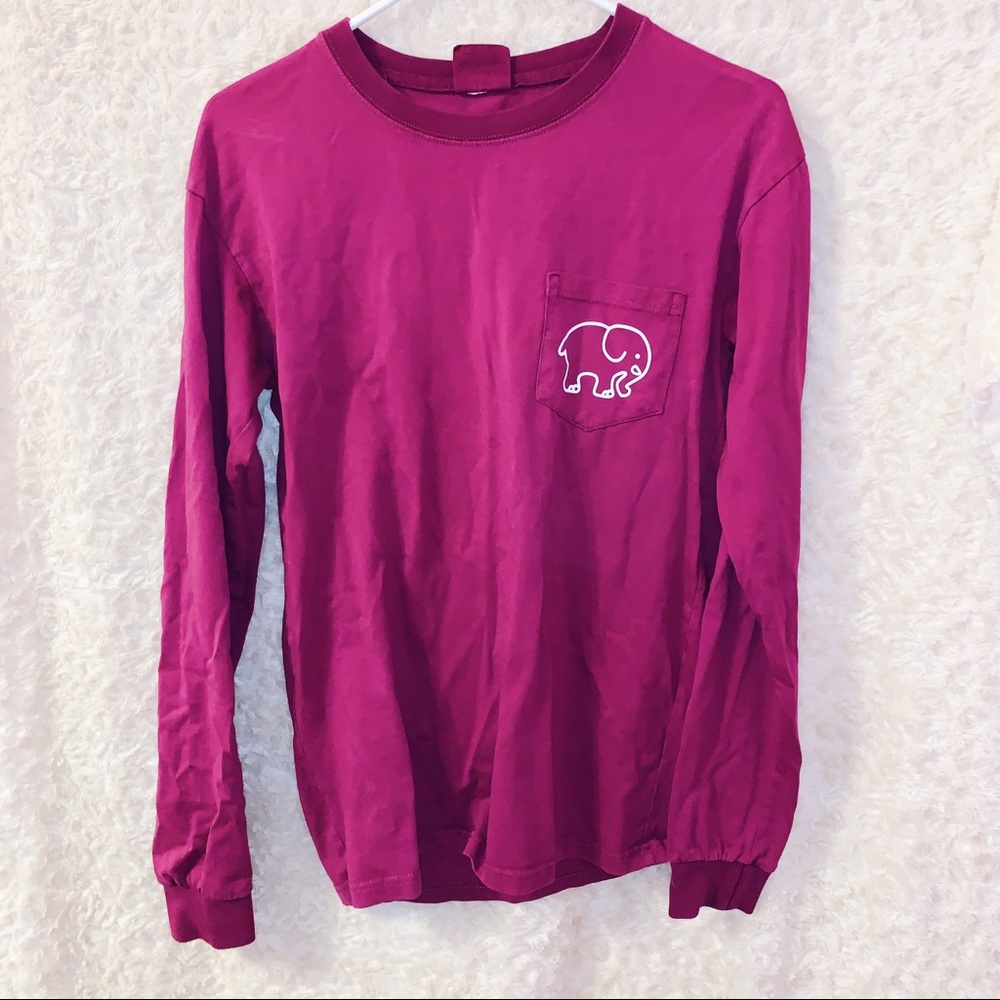 Magenta Ivory Ella Tee - S